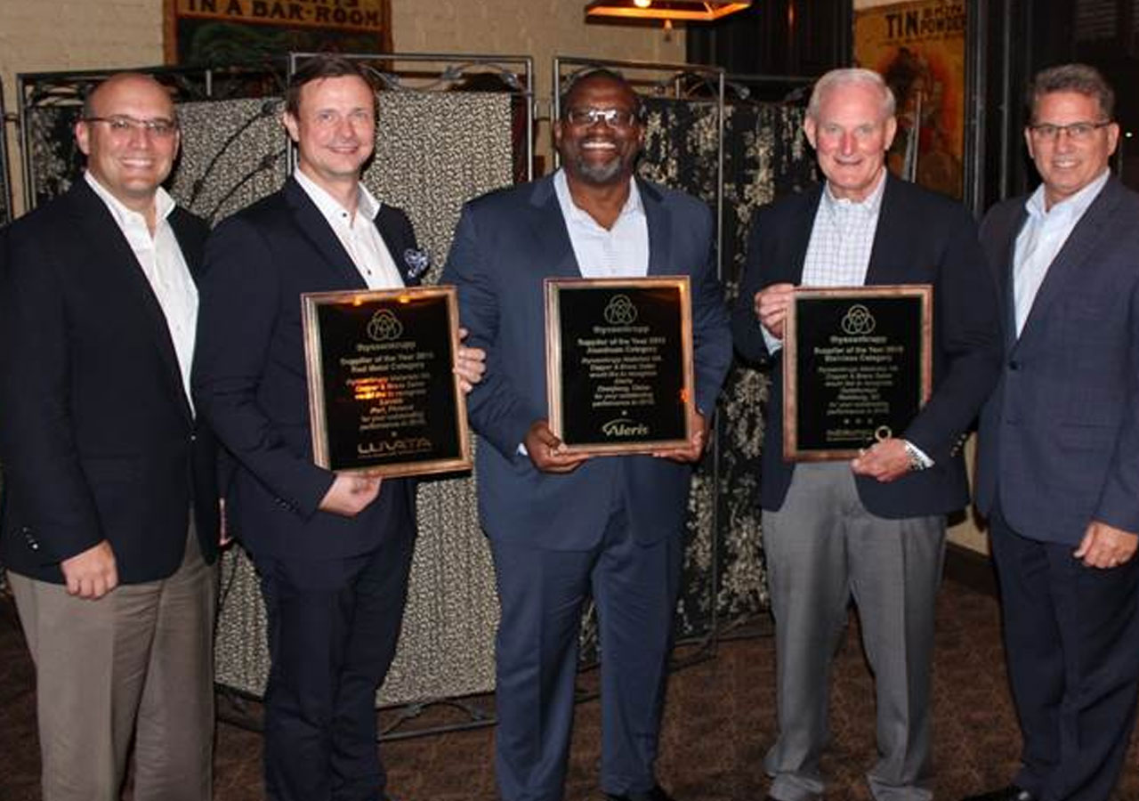 Luvata receives ThyssenKrupp Award