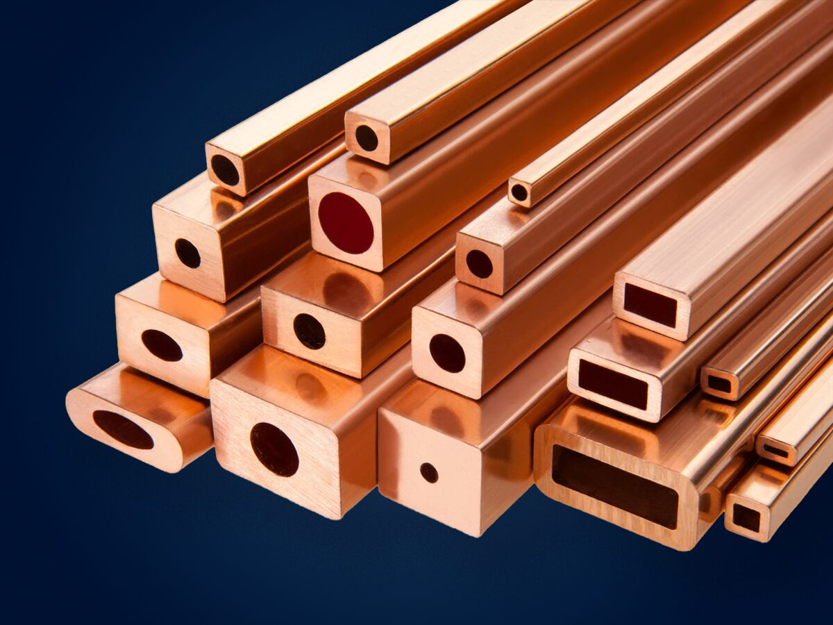 Copper Hollow Conductors with different hole options
