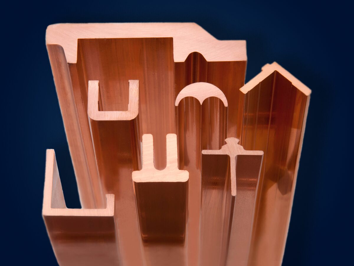 Luvata's Copper Profiles in different shapes