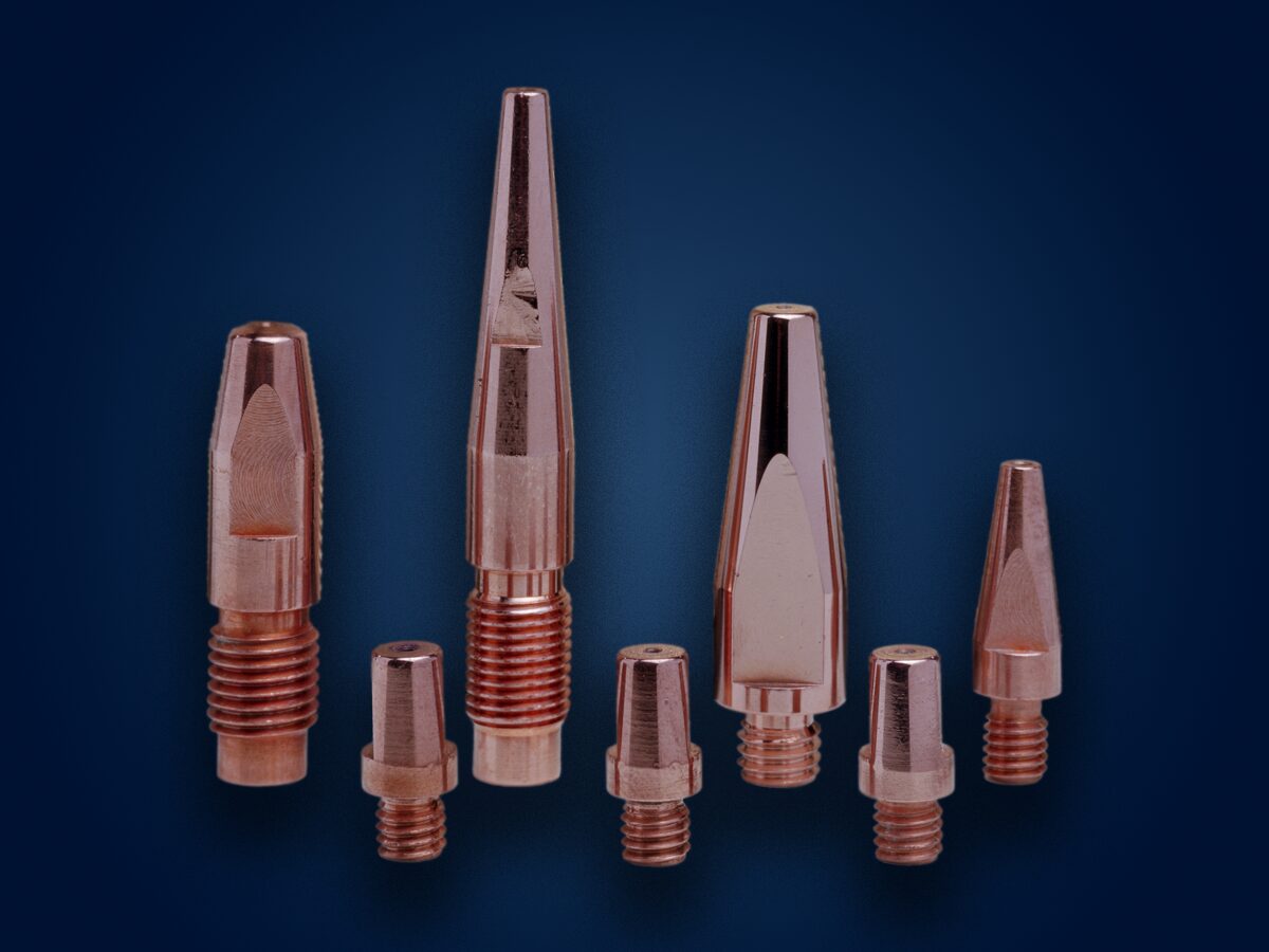 Copper Welding Contact Tips