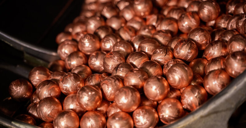 Copper Anodes in production