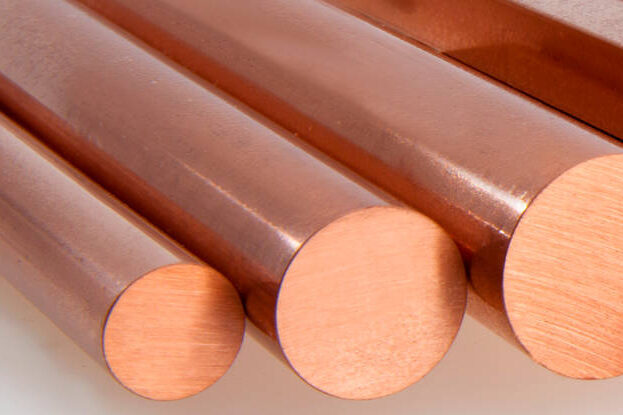 Copper rods and bars