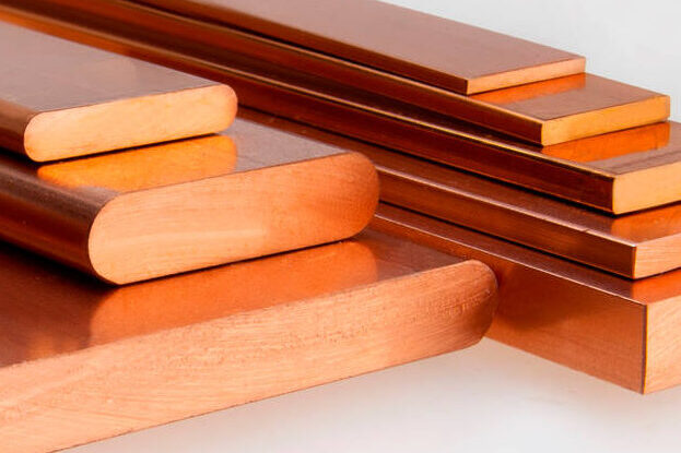 Copper rods and bars