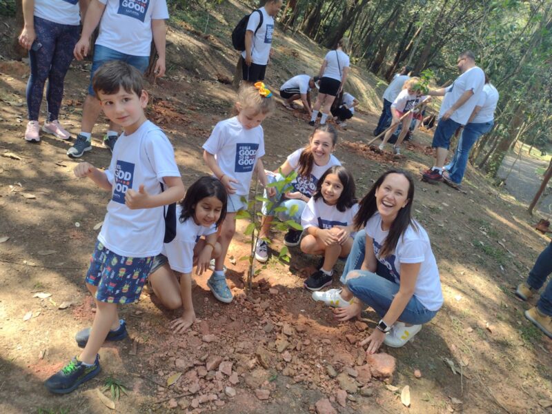 Image of Luvata São Paulo employees in Feels Good to Do Good activities