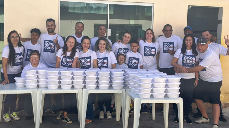 Picture of Luvata São Paulo Team in Feels Good to Do Good activities